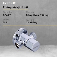 Van Khống Chế chữ T Caesar BF427 / BF427P (Ø21) - Đồng / Nhựa - Bảo Hành Chính Hãng 24 Tháng