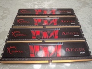 32gb ram G.Skill AEGIS DDR4 3200速度 8GB x 4 記憶體