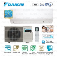 Daikin 1.0HP Standard Inverter Air Conditioner FTKF Series R32 Wifi Smart Control GO Daikin App FTKF