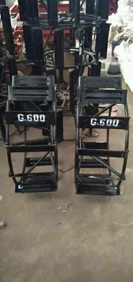 Satu Pasang Roda Besi Traktor Quick G600