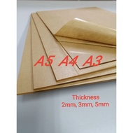 [NS]ARCYLIC CLEAR SHEET SIZE A5 A4 A3