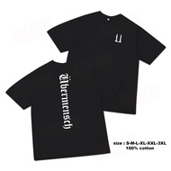 Korean kpop t-shirt Gdragon Ubermensch tour 2025 STRAIGHT SCREEN VERSION back 100% COTTON