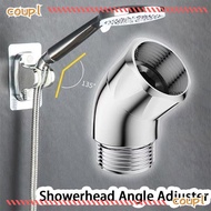 COUPLVR Showerhead Angle Adjuster, 135 Degree 1/2-inch Elbow Shower Angle Controller, Universal Port