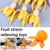 Banana Squishy Ball Toys For Kids Squeeze Banana Stress Reliever Toys Pop It Ball Fidget Toys I8j8