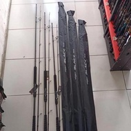 Blood Black edition fishing rod, strong, light, connect 2 Torayca Carbon Blank Technology Solid Orig
