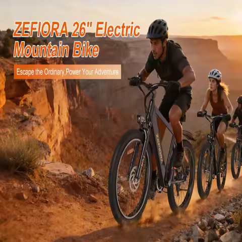 Zefiora M12 26 29 Inch Electric Bike,30miles 48v 1000w Ebike,for Both Men Women In Mountainous Areas