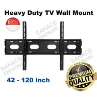*SG Seller* Wall mount TV bracket for TV 42-120 inch (V120)/heavy duty TV wall mount bracket