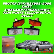 Fastlink Proton Iswara 1993-2006 Lmst Side Lamp Fender Lampu Tepi White Yellow Petak Bulat 100% New High Quality