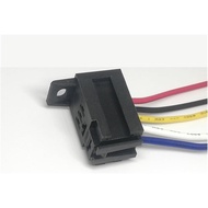 YIZMO V4/V6/V7 Relay Socket with Wire 4pin 5pin 30A/40A 70A/80A 12V/24V DC car Headlight air Conditi