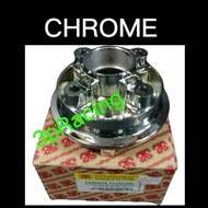 Sprocket Hub Chrome Y125ZR/Y110/LC135/EX5Dream/Wave100/LC5S/Wave125/EX5/Kriss