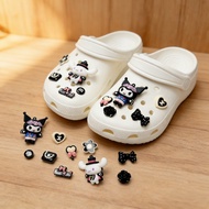 Kuromi Sanrio Jibits 10pcs | Cute Shoe Charms for Crocs | Women's Footwear Decor Accessories