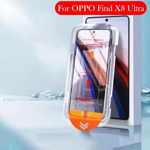 2PC Tempered Glass For OPPO Find X8 Ultra Dust-free Installation Film Screen Protector for OPPO FIND