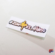 Zontes_row Head Sticker Beautiful Rainbow Floor Cutting Work 10cm ZONTES150X ZONTES368G ZONTES368D Z