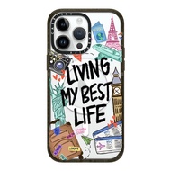 Living My Best Life Magsafe Case for iPhone 15 14 13 12 11 Pro Max 14 Plus Case Clear Wireless Charge Support Strong Hard Arcylic Case Protective Cover