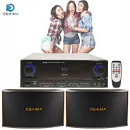 OSHIMA OS-3800 + OS-5000 Digital KTV Karaoke Sound System With DSP Bluetooth &amp; USB Playback Function
