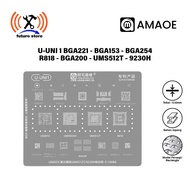 Amaoe U-UNI1 UNISOC UMS512T/9230H Stainless Steel IC Mold Set - 0.12MM Original - SGM41512 -2233 -UM