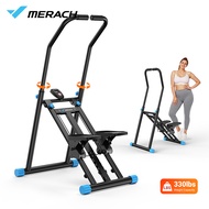 MERACH Climbing Machine Home Staircase Machine Stepper Gym Mountaineering Machine Adjust resistance 
