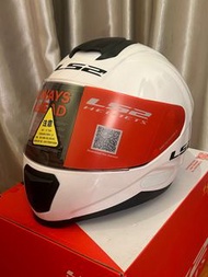 LS2 FLASH Motorcycle helmet (full face) 白色電單車全罩式頭盔