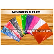 Plastic bag without pounds 20x30 (9 colors)
