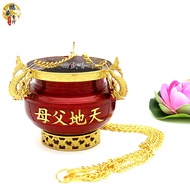 God Worship Supplies Heaven and Earth Burner Heaven and Earth Parents Incense Burner Hanging Chain H
