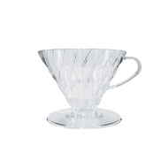 Hario V60 CLEAR PLASTIC Coffee Pour Over Dripper - Size 01 VD-01T VD-02T Made In Japan