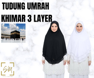 Tudung Khimar 2 layer/Tudung Khimar 3 layer/Tudung Umrah/Tudung Labuh/Mini Telekung