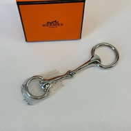 Hermes 銀色雙圈戒指