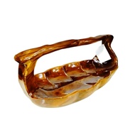 Leaf-Shaped Tray/ Tray for Mineral Water Glass Tray /Cemilan Home Decoration Table Decoration