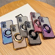 Casing OPPO A55 5G Casing OPPO A56 5G Casing OPPO A53s 5G Casing Electroplating glitter four corner 