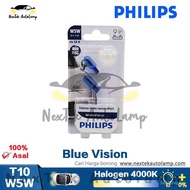 Warm White Car * White Halogen License Plate Light 4000K Vision Bulb Philips 9.5d W2.1t10