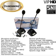 Wireless Mic Dusenberg Vip HD Original Conference 2 Mic by Blezzystore