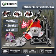 PROMO- ECOSEN MESIN POTONG RUMPUT 4 TAK 1200W MESIN PEMOTONG RUMPUT POWERFULL-Okeshop33