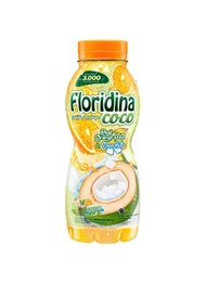 Floridina Coco Botol / Minuman rasa Jeruk / bulir jeruk dan nata de coco