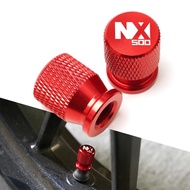 2PCS 7 Colors Motorcycle Accessories Wheel Tire Valve Stem Caps Cover New Fit For Honda NX500 N X500