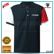 G POLO T-Shirt PG Embroidery Performance Gear Golf Jahit Baju Wood Iron Masters PGA Sulam Casual Spo