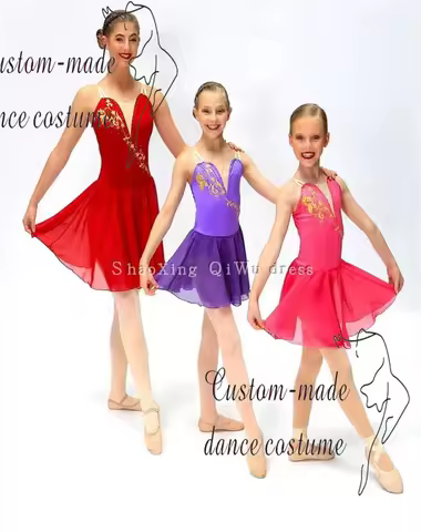 2023 Simplified Version Bright Red Hall, Jihad, Cupid, Diana and Acton Variations, Ballet Competitio