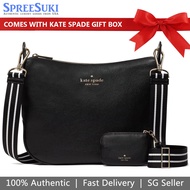 Kate Spade Handbag In Gift Box Rosie Crossbody Bag Black # K5807