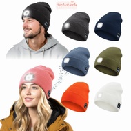 ITRUMPET Bluetooth Beanie Hat, Removable Headphones Headlamp Cap, Unique With Light Speaker Mic Rech