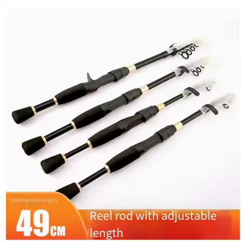 1.6-2.4m Telescopic Fishing Rods Ultra light Spinning Casting Carbon Pole Fishing Accessories Lure W