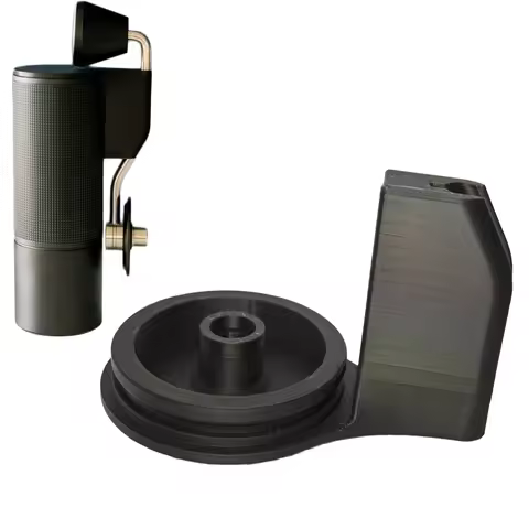 3D printing process for crank (handle + cover) mounts for Timemore C2/C3S crank holder