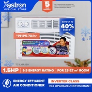 Astron Inverter Class 1.5HP Aircon (window-type air conditioner | TCL-MA150 | built-in air filter | 