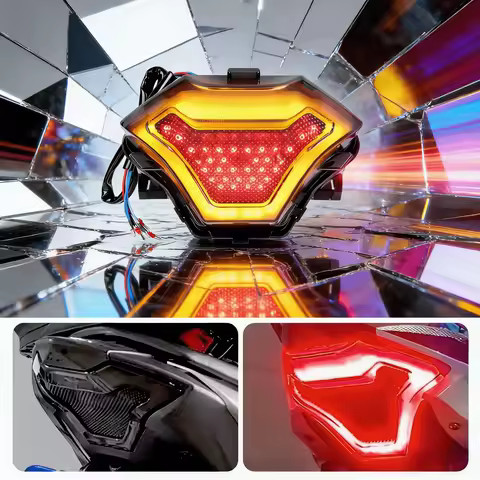 For Yamaha YFZ Y15ZR R3 R25 MT03 MT07 LC150 FZ07 Taillight Rear Tail Light Brake light Turn Signals