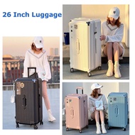 26 Inch Luggage Suitcase Travel Bag Silent Universal Wheel Travel Luggage Bag Large Capacity Waterpr