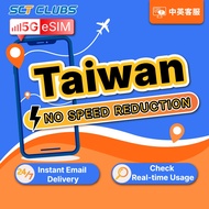 Taiwan eSIM 5G 1-30Days 1-50GB Unlimited Data | Instant Email Delivery | High Speed Travel Data Taiw