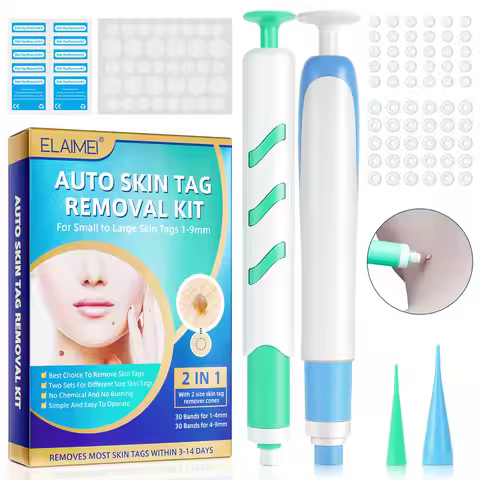 2pcs pens for1-9mm Wart Removal Kit Flat Plantar Wart Remover Wart Wart Liquid Pen Flesh Mole Remove