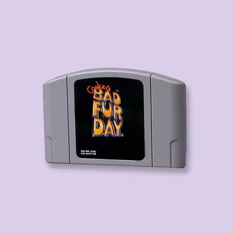 Link1 Conker's Bad Fur Day N64 Cartridge USA EUR Game Card For 64bit Game Consoles Support Customize