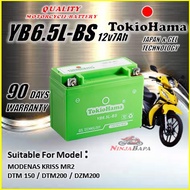 MODENAS MR2 YB6.5 / YB6.5L / YB6.5L-BS BATTERY MODENAS MR2
