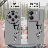 Xiaomi case M7 2025poco - Xiaomi M7 PRO 2025poco _Cool clear black silicone casing softcase