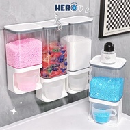 HERO Wall Mounted Laundry Detergent Fragrance Dispenser, Laundry Detergent Fragrance Dispenser with 