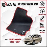 RAITO MAT Toyota Avanza 2005 - 2011 Car Floor Mat Carpet Customised Car Mat Kereta Carpet